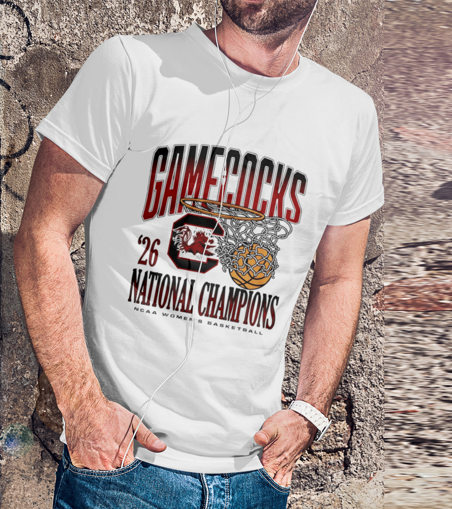 Gamecocks 2026 National Champions NCAA Women's Basketball T-Shirt