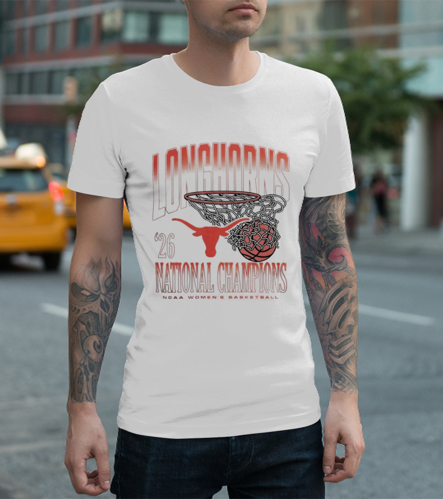 Longhorns Basketball 2026 National Champions T-Shirt