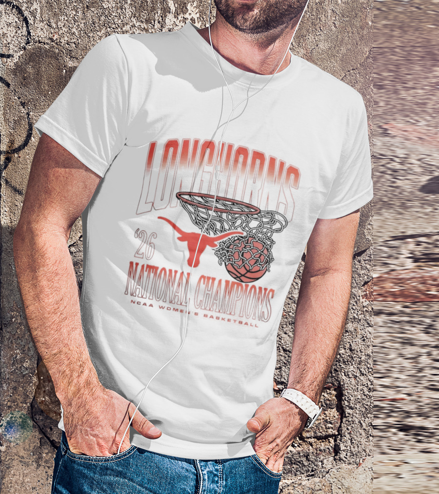Longhorns Basketball 2026 National Champions T-Shirt