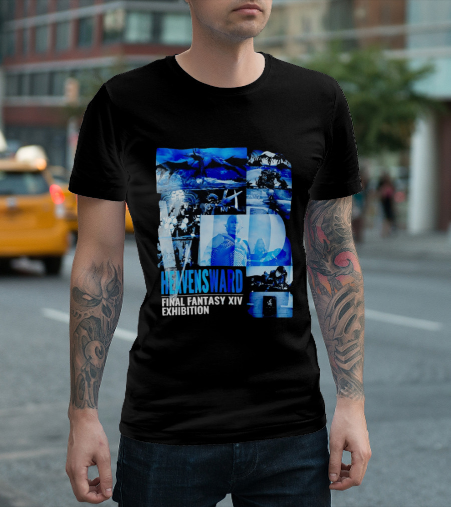 Heavensward Final Fantasy XIV Exhibition Collage T-Shirt
