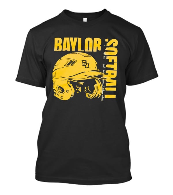 Baylor Softball BU Helmet T-Shirt