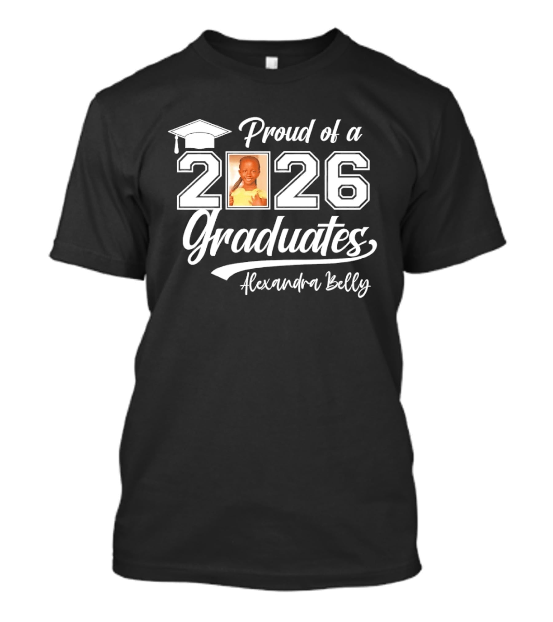 Proud Of A 2026 Graduates Alexandra Belly T-Shirt