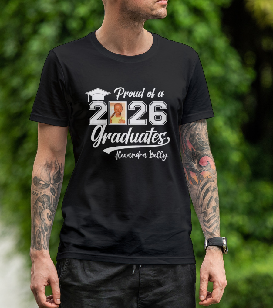 Proud Of A 2026 Graduates Alexandra Belly T-Shirt