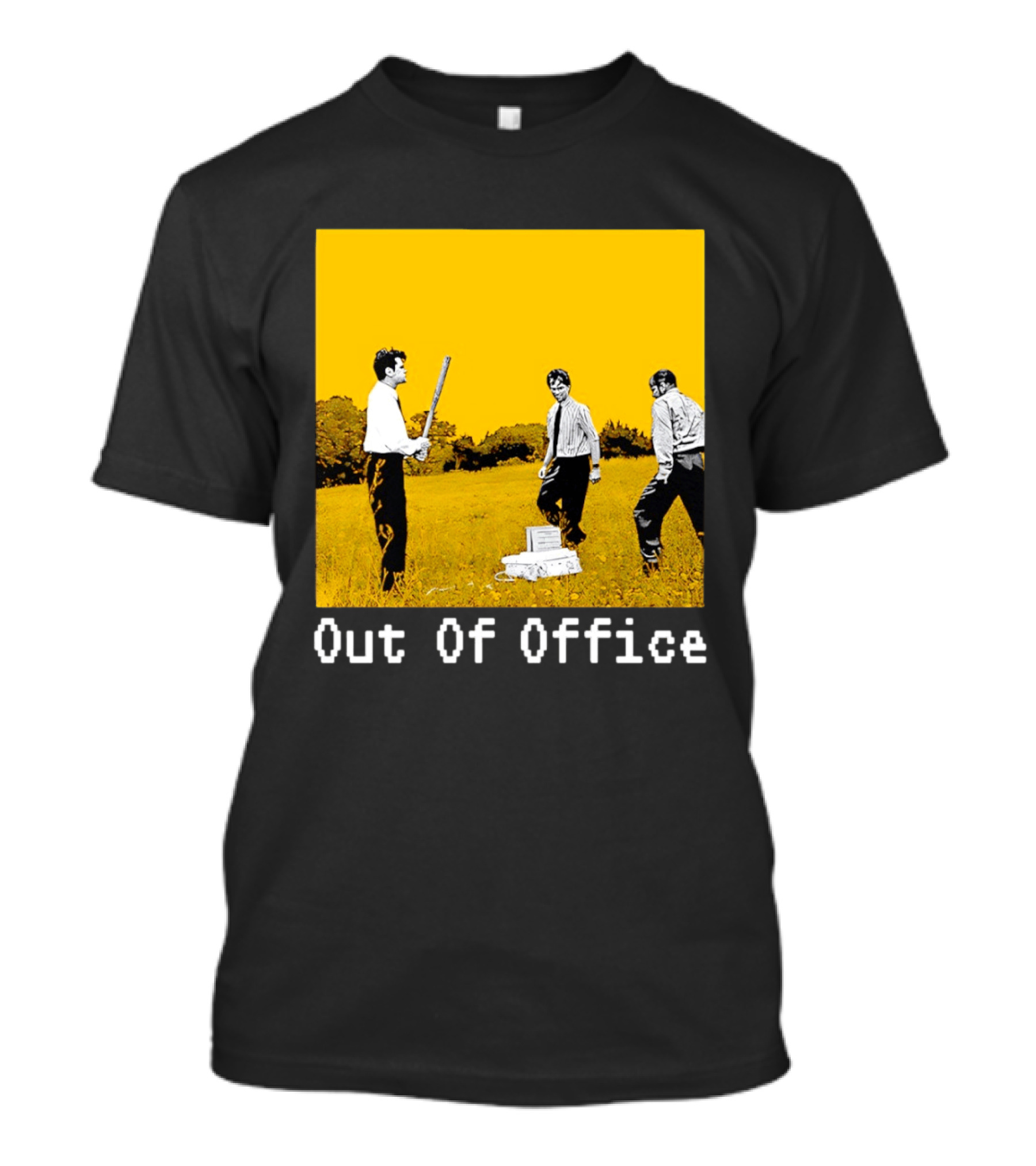 Out Of Office Space 1999 Printer Destruction Scene T-Shirt