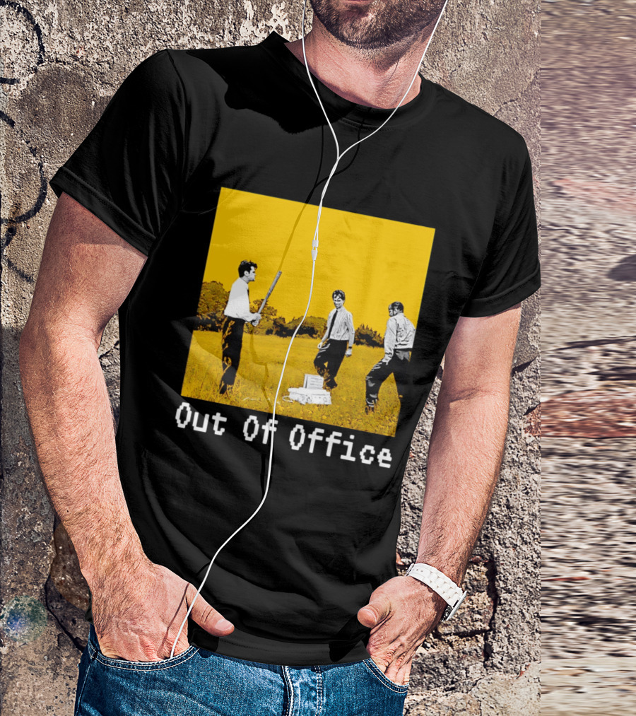 Out Of Office Space 1999 Printer Destruction Scene T-Shirt