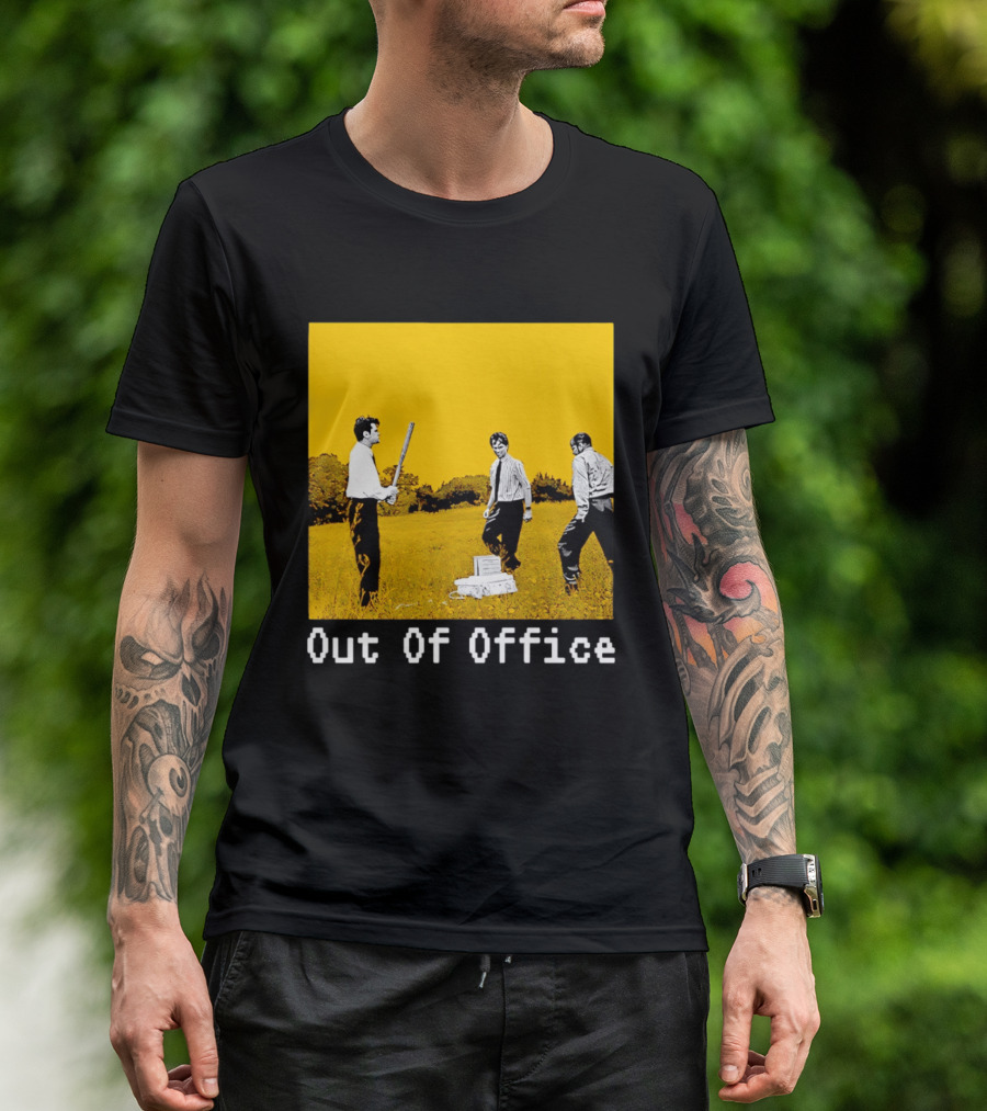 Out Of Office Space 1999 Printer Destruction Scene T-Shirt