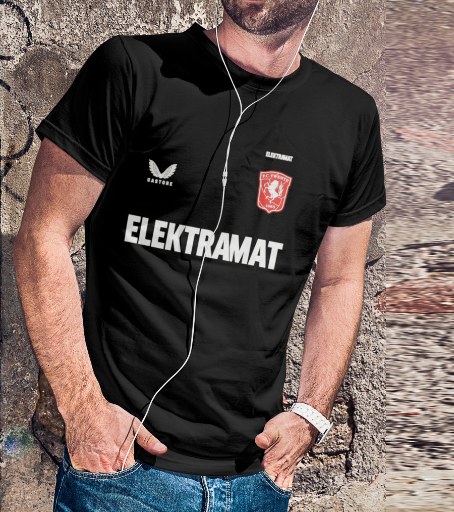 FC Twente 1965 Elektramat Castore T-Shirt