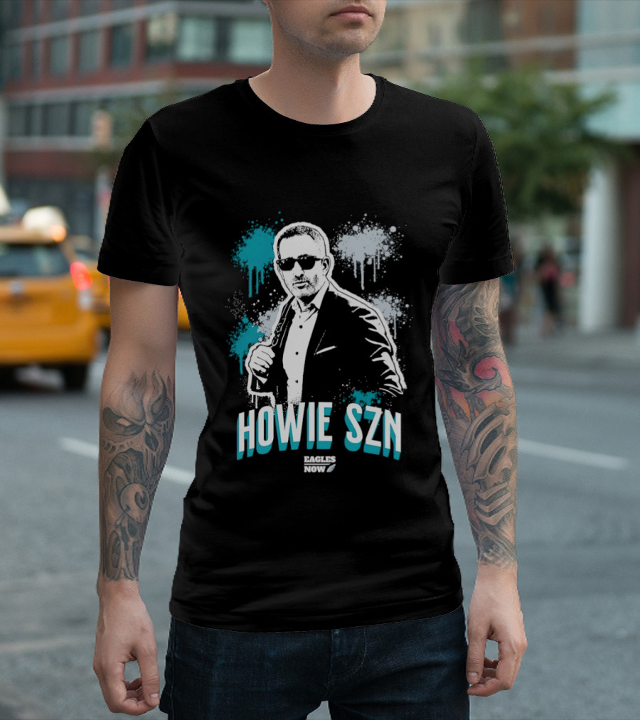 Howie SZN Philadelphia Eagles Football Fan Gear T-Shirt