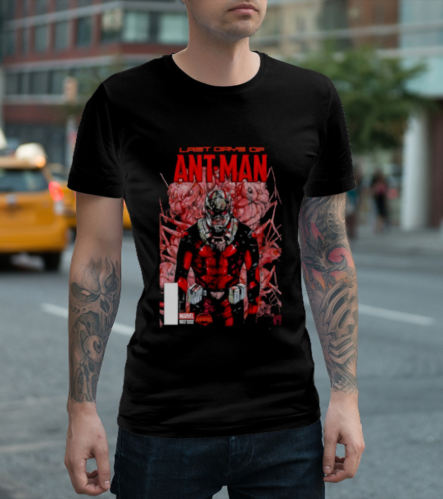 Last Days Of Ant Man Marvel Comic Cover T-Shirt