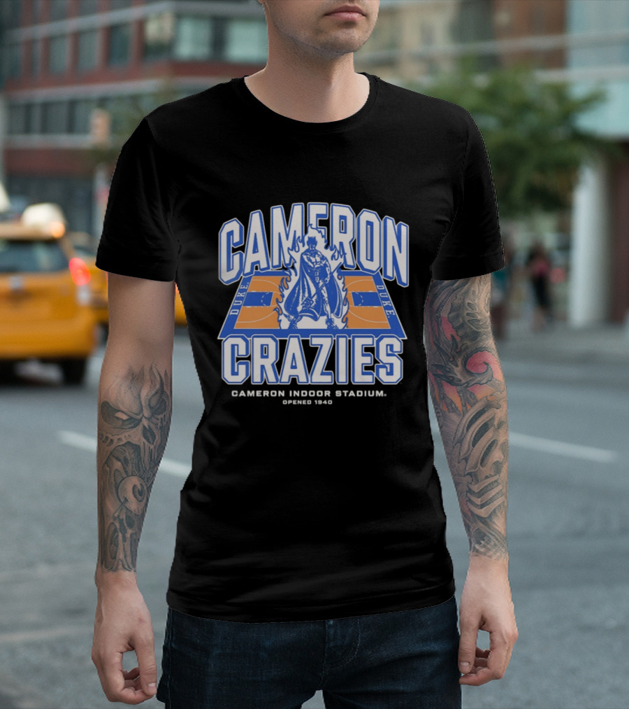 Cameron Crazies Duke Blue Devils Cameron Indoor Stadium Opened 1940 T-Shirt
