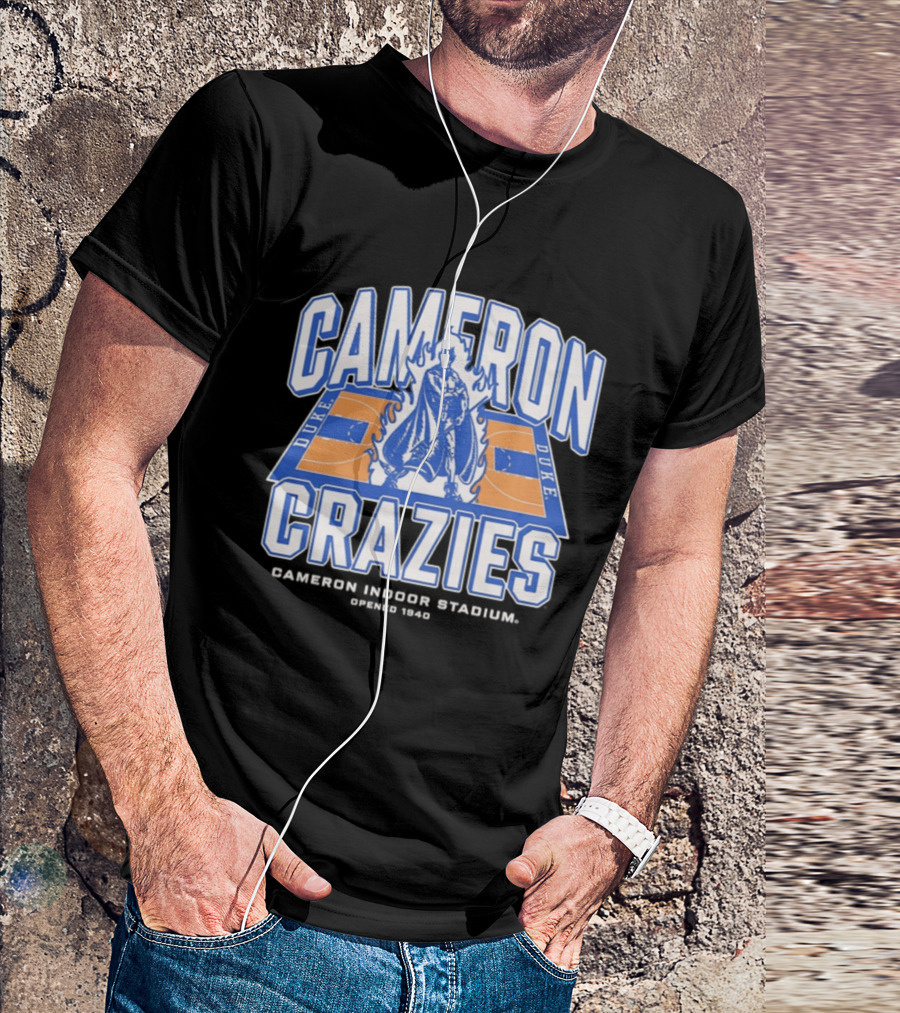 Cameron Crazies Duke Blue Devils Cameron Indoor Stadium Opened 1940 T-Shirt