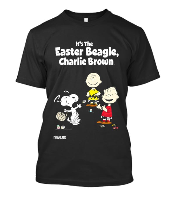 It's The Easter Beagle Charlie Brown Peanuts Snoopy Woodstock T-Shirt