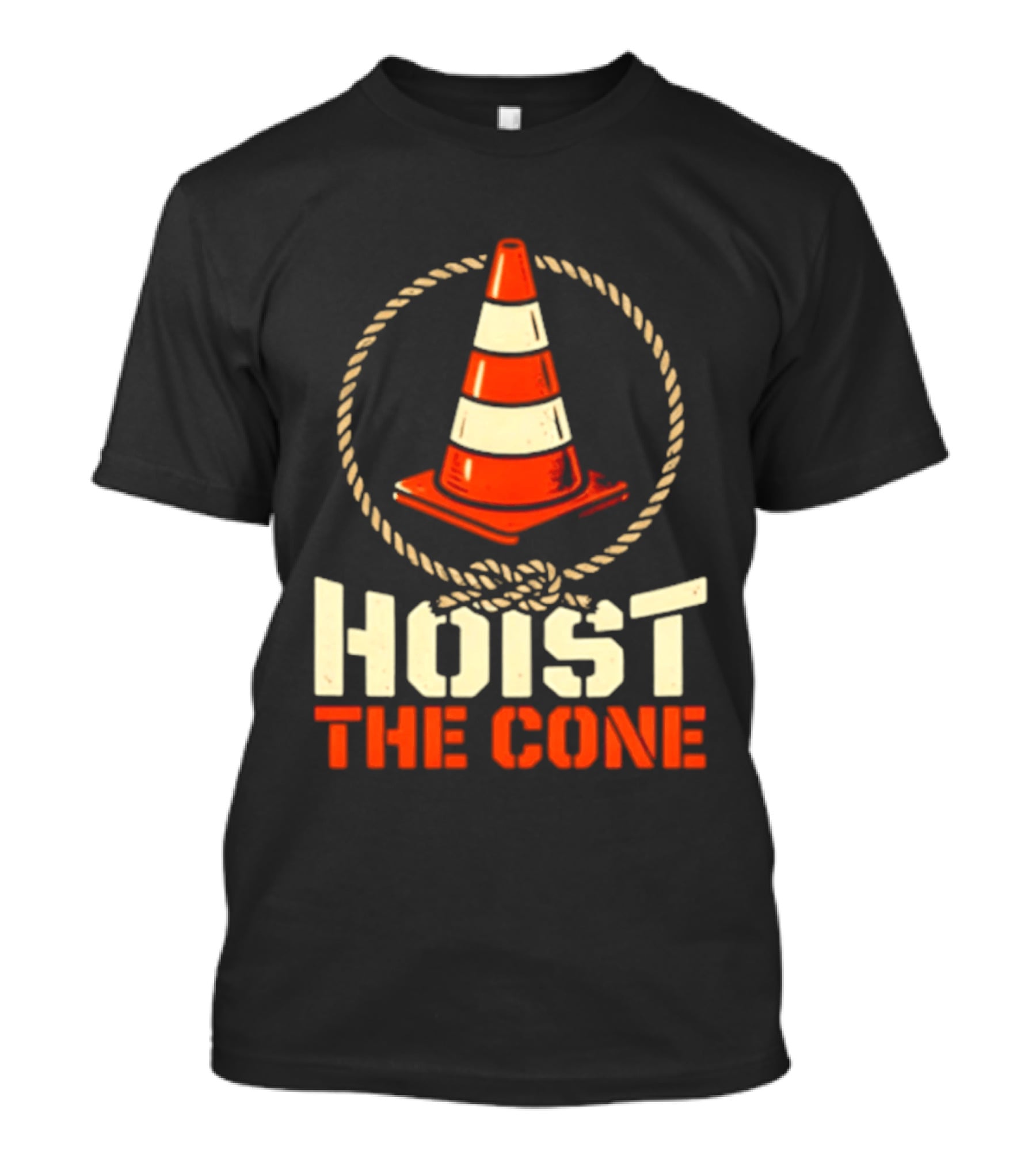 Pittsburgh Pirates Hoist The Cone Rope Traffic Cone T-Shirt