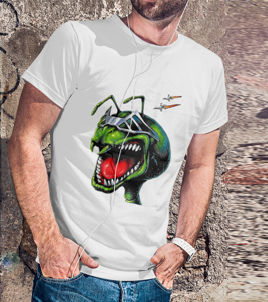 Hellstar Anthony Edwards Ant Man Alien Creature With Sunglasses And Spacecrafts T-Shirt