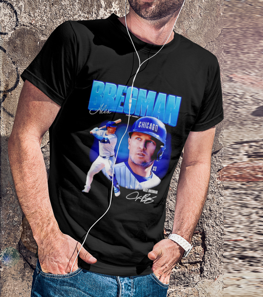 Bregman Alex Chicago #3 Baseball MLB T-Shirt