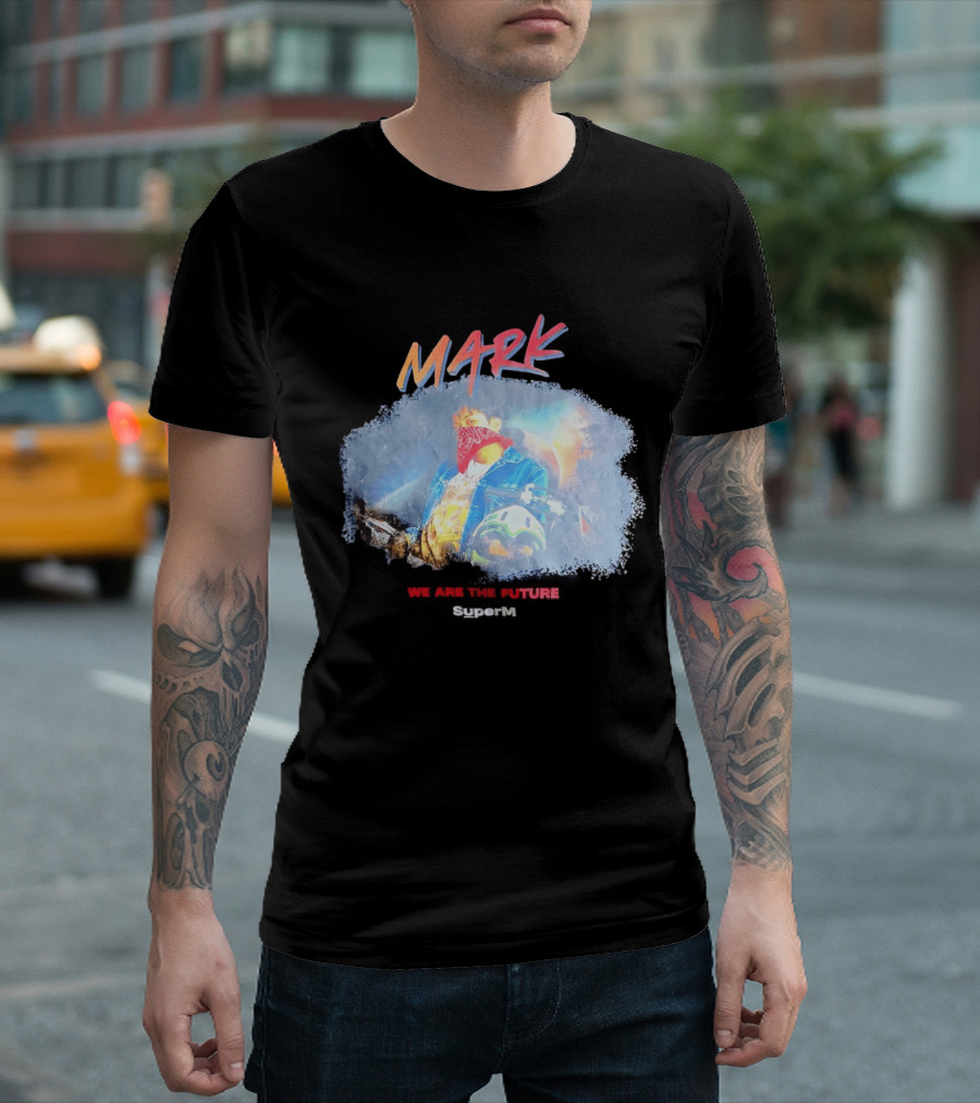 Mark Lee We Are The Future SuperM Vision T-Shirt