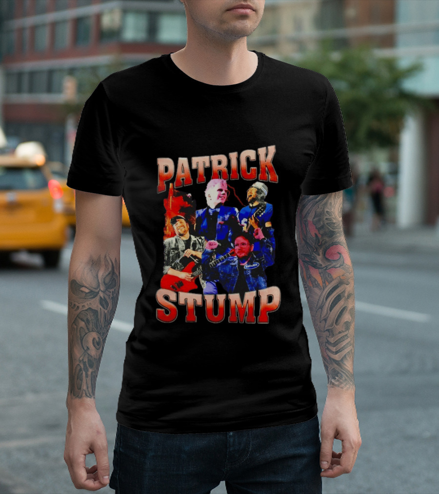 Patrick Stump Stage Performance Montage T-Shirt