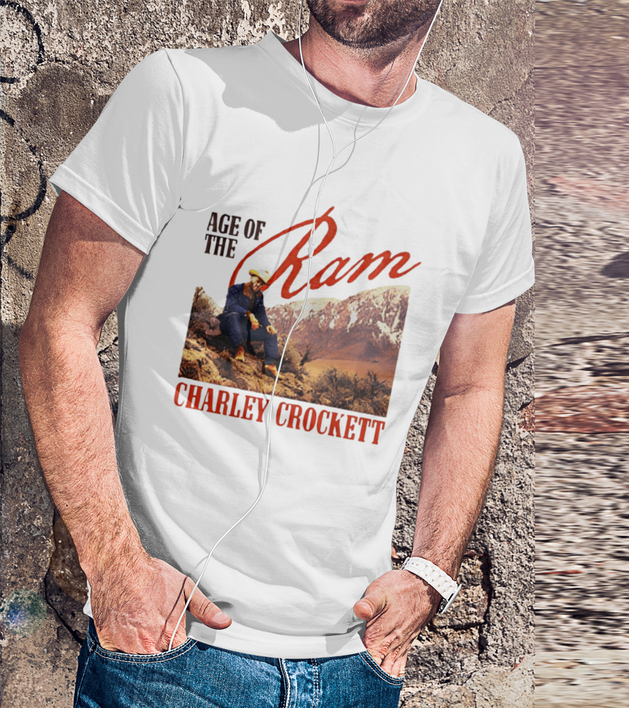 Age Of The Ram Western Style Charley Crockett Adventure T-Shirt