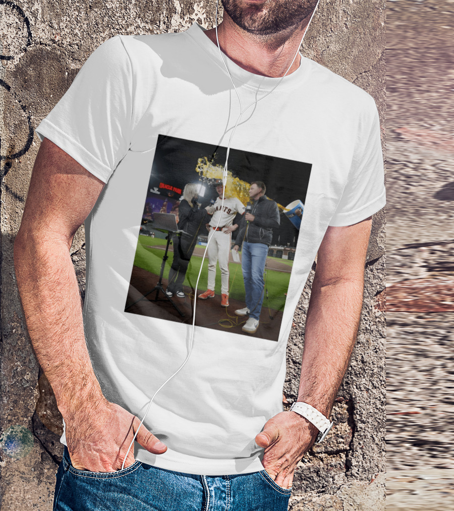 Daniel Susac Interview Oracle Park San Francisco Giants Celebration Moment T-Shirt