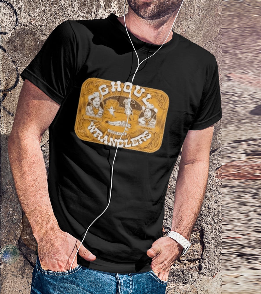 Ghost Files Ghoul Wranglers Madej Bergara Cowboy T-Shirt
