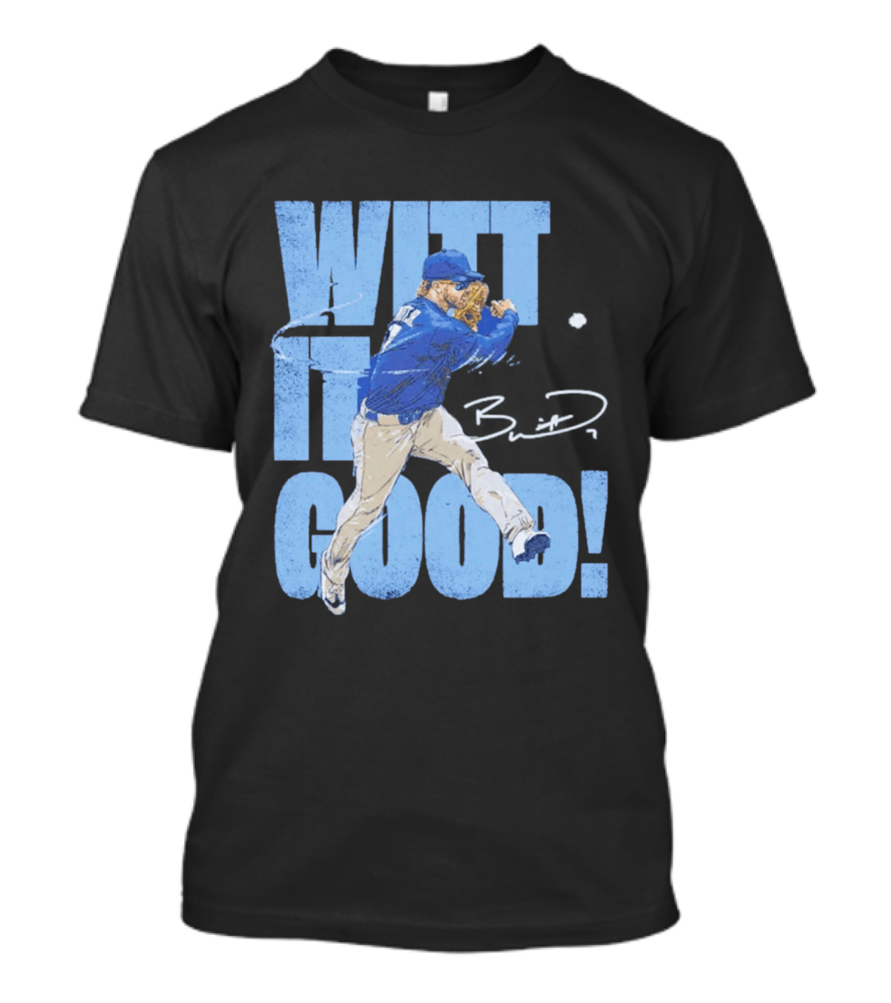 Bobby Witt Jr Kansas City Royals Witt It Good Celebrating Baseball Excellence T-Shirt