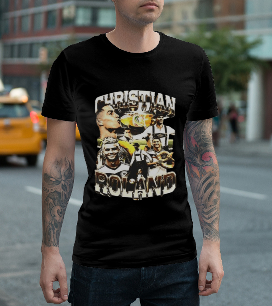 Christian Roland German Culture Beer Oktoberfest Soccer T-Shirt