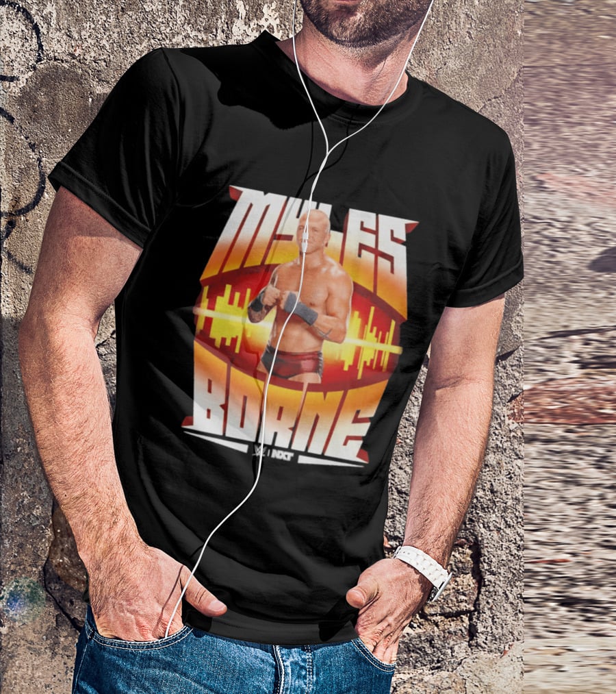 Myles Borne WWE Vibes Waves Champion T-Shirt