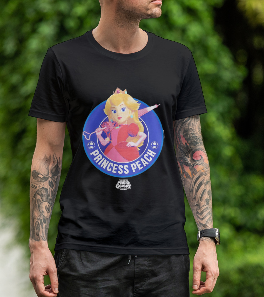Princess Peach Super Mario Galaxy Movie Adventure T-Shirt