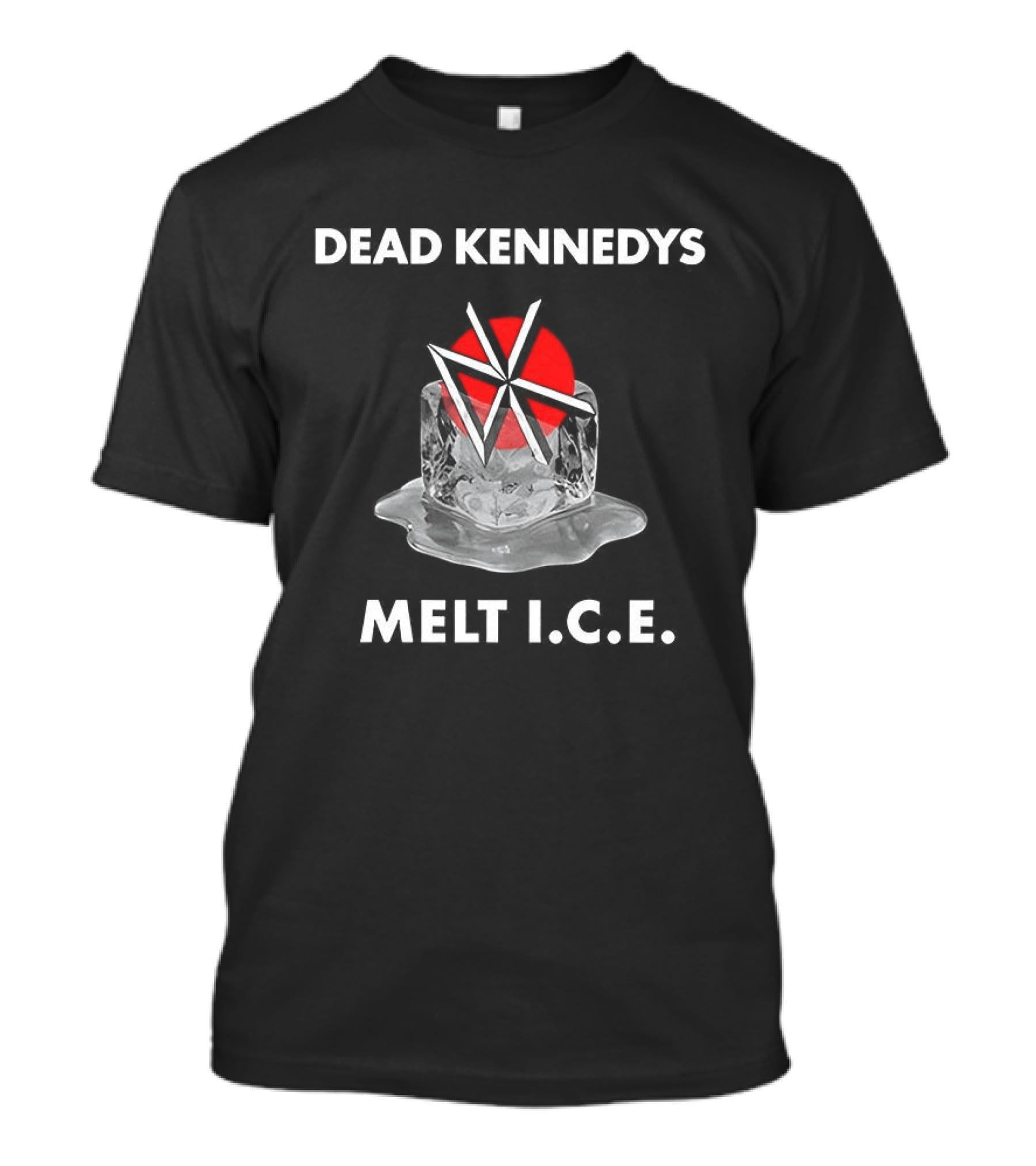 Dead Kennedys Melt I.C.E. Ice Cube Red T-Shirt