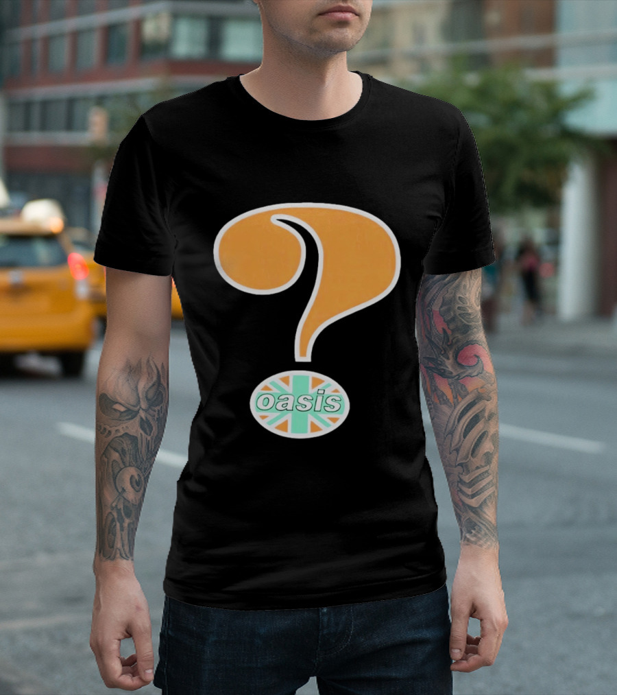 Pleasures Oasis Question Mark Union Jack T-Shirt