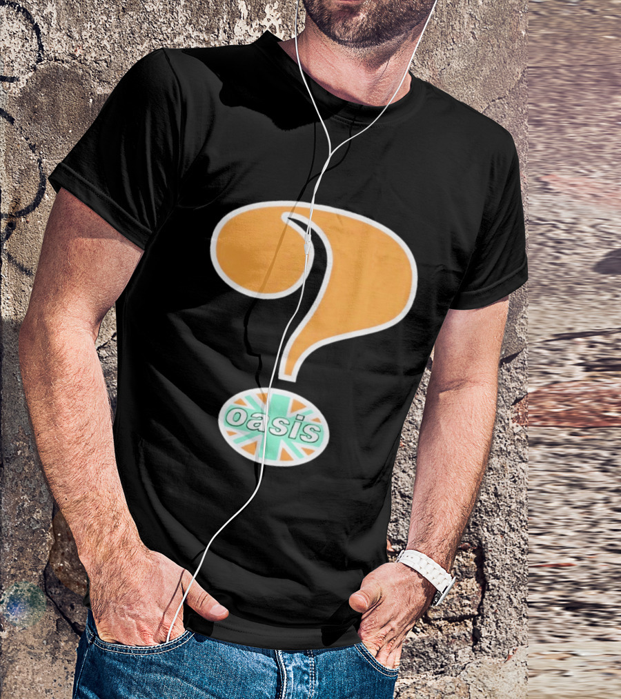 Pleasures Oasis Question Mark Union Jack T-Shirt
