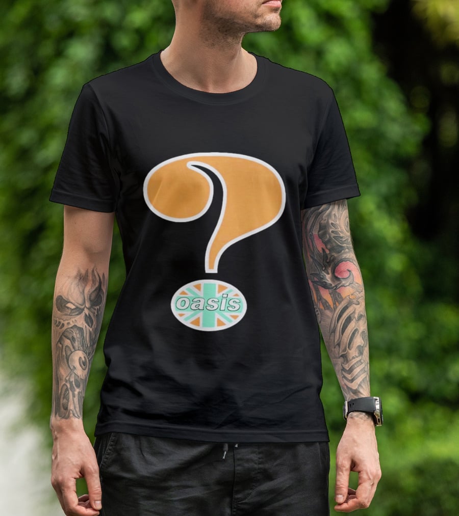 Pleasures Oasis Question Mark Union Jack T-Shirt
