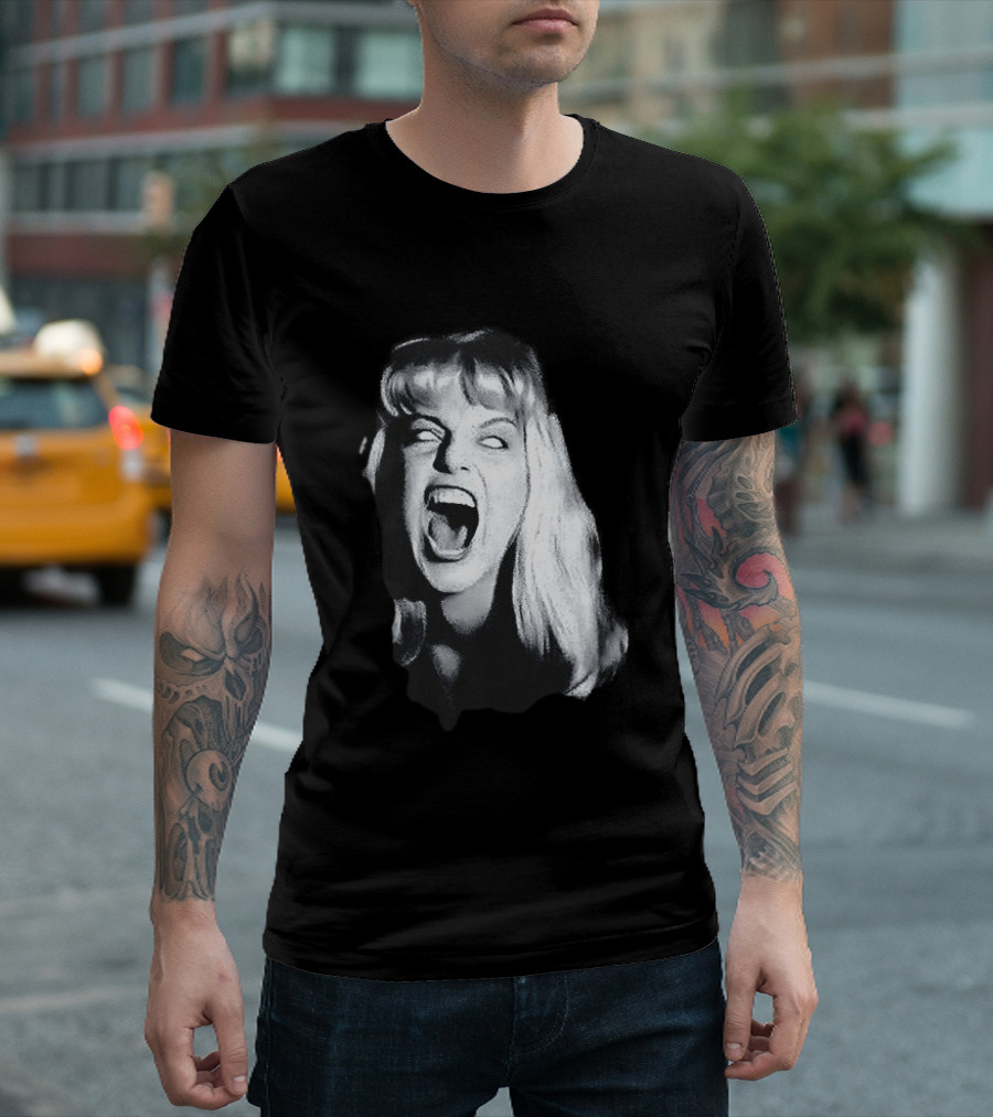 Laura Palmer Scream Twin Peaks Horror T-Shirt