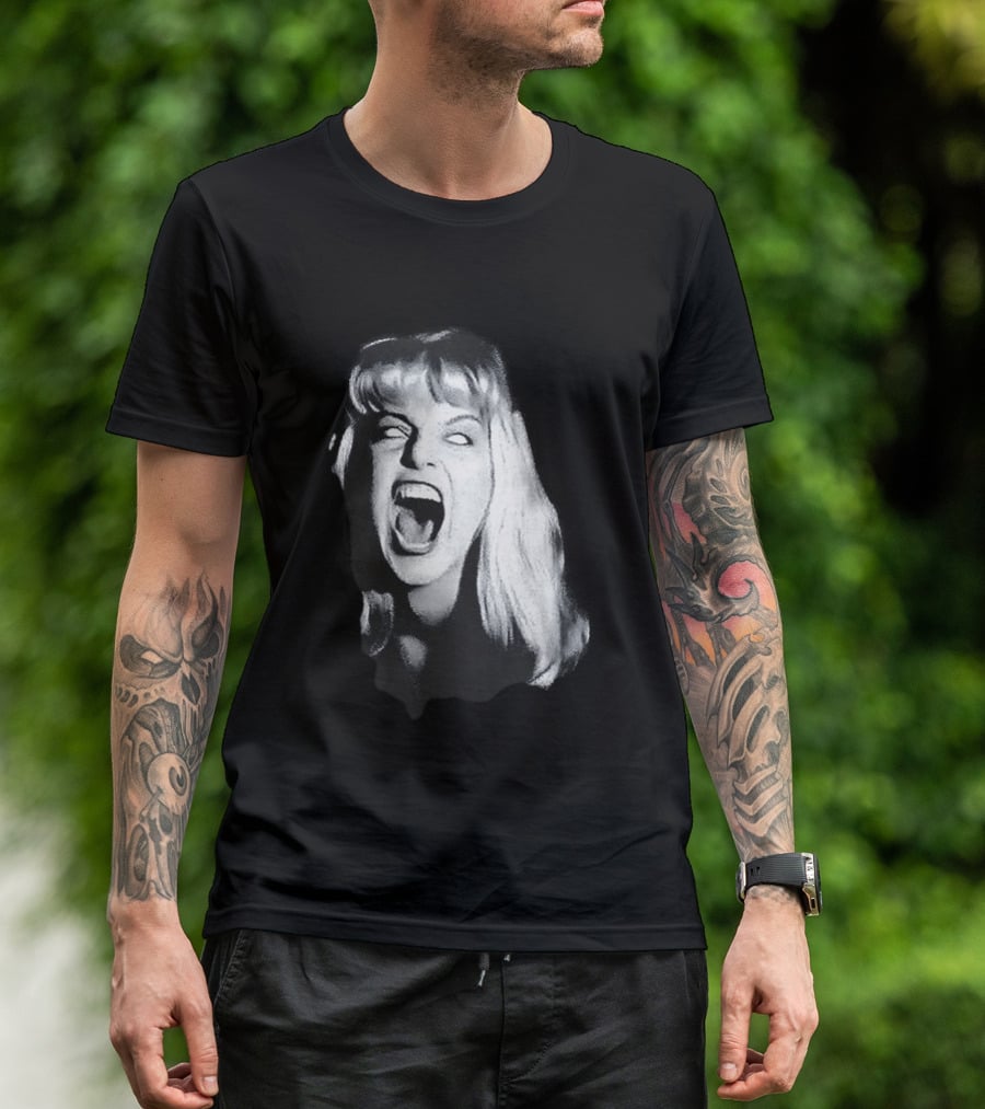 Laura Palmer Scream Twin Peaks Horror T-Shirt