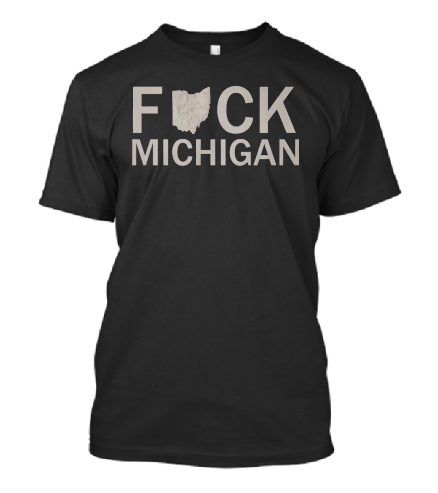 F Ryan Day Ohio Outline Michigan T-Shirt