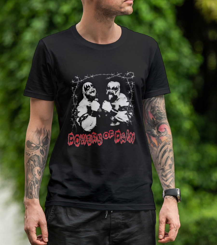 Warlord Barbarian Powers Of Pain Wrestling T-Shirt