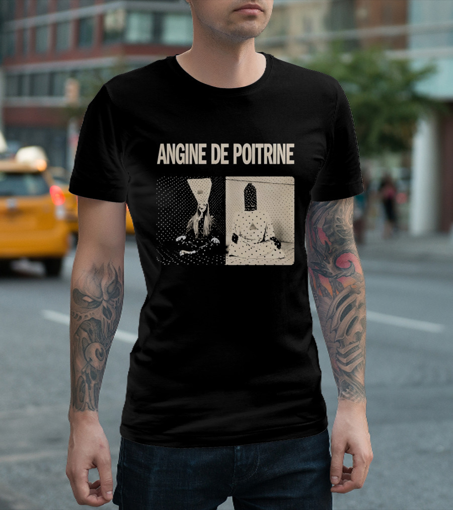 Angine De Poitrine Tour Visual With Geometric Figures T-Shirt