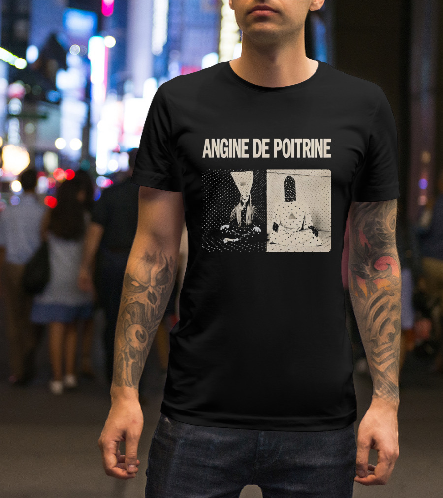 Angine De Poitrine Tour Visual With Geometric Figures T-Shirt