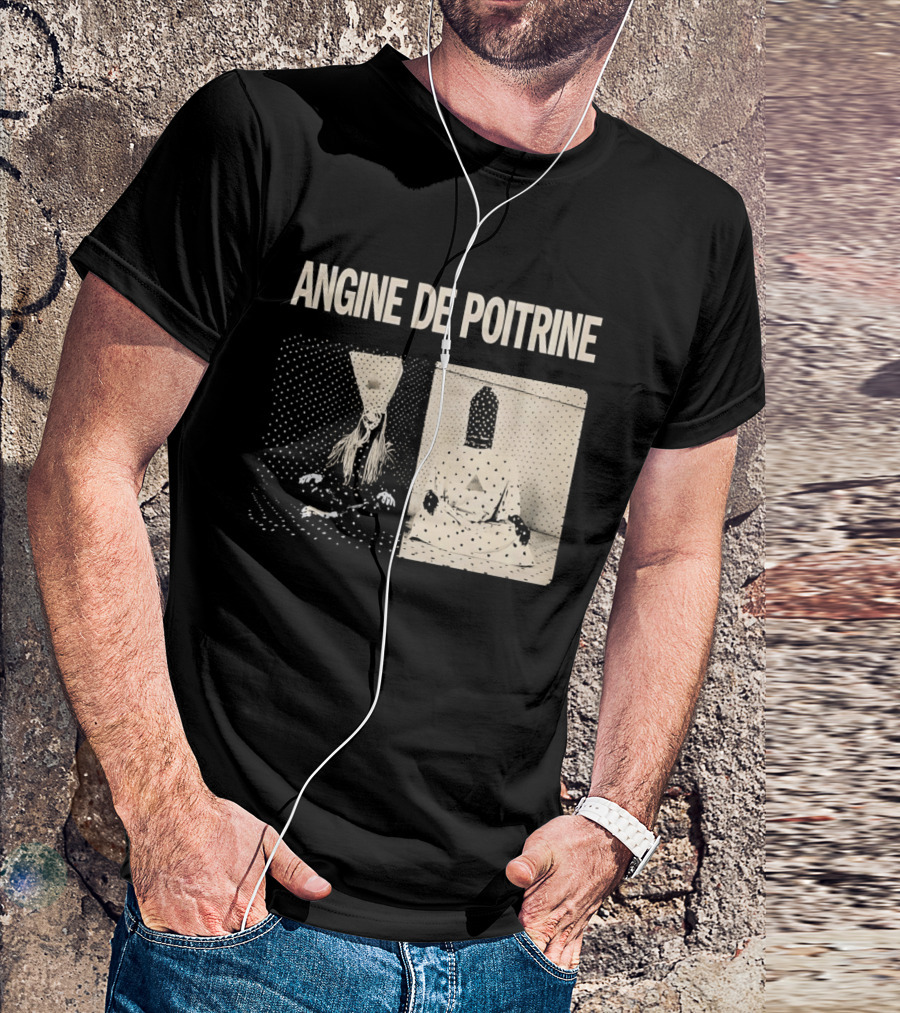 Angine De Poitrine Tour Visual With Geometric Figures T-Shirt