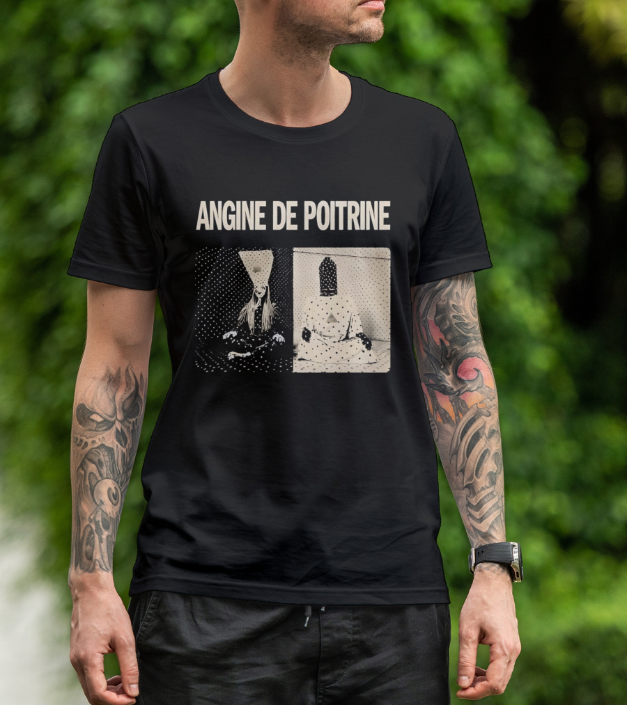 Angine De Poitrine Tour Visual With Geometric Figures T-Shirt