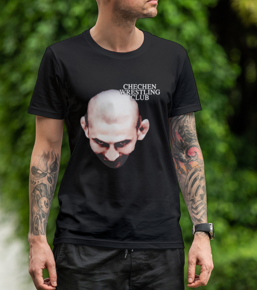 Khamzat Chechen Wrestling Club Warrior Face T-Shirt
