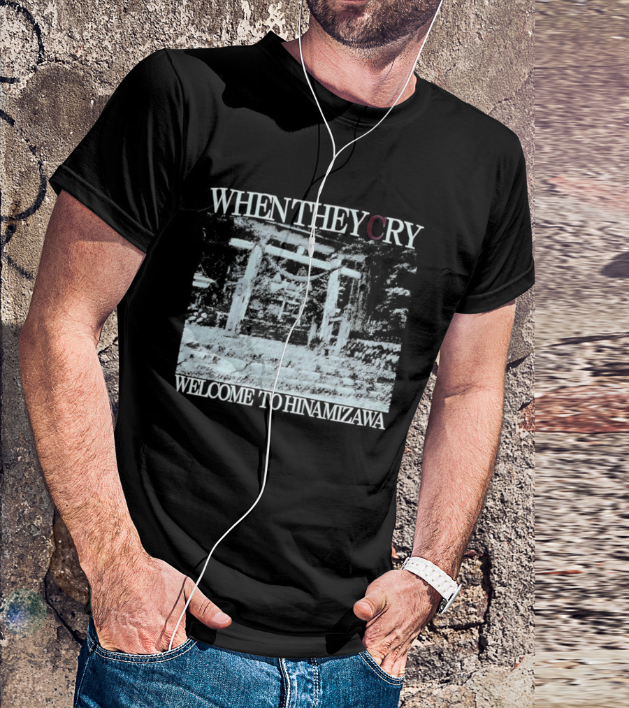 When They Cry Welcome To Hinamizawa Torii Gate Symbolism T-Shirt