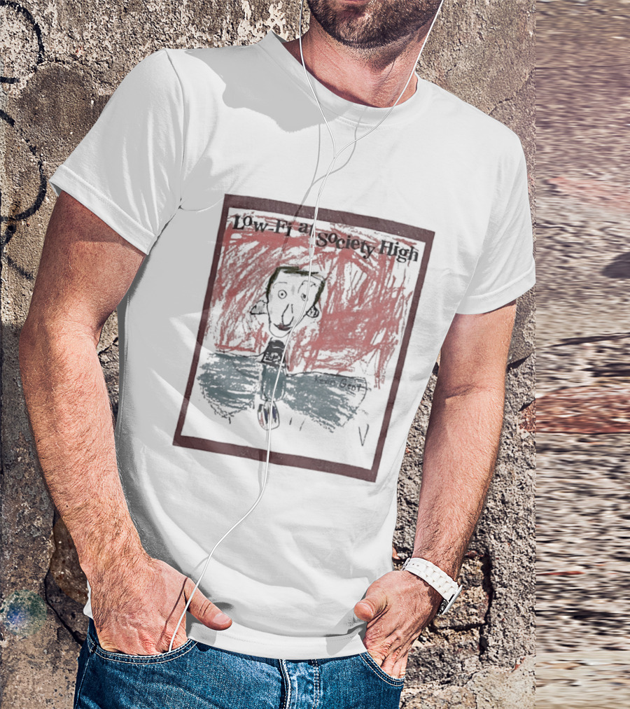 Low Fi At Society High Abstract Childlike Expression T-Shirt