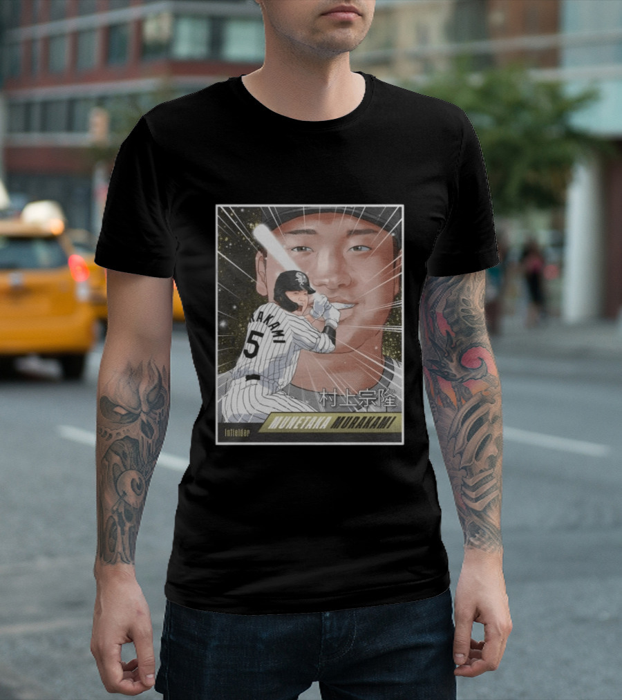 2026 White Sox AAPI Heritage Night Munetaka Murakami Infield T-Shirt