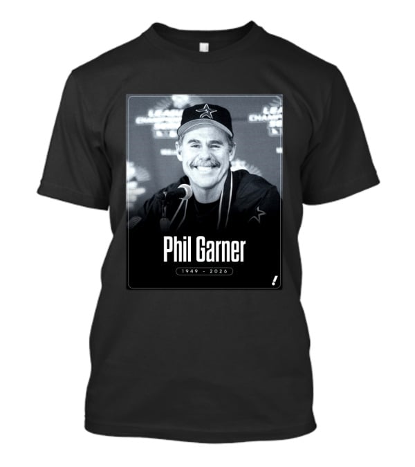 Phil Garner 1949 2026 Pittsburgh Pirates Memoriam T-Shirt