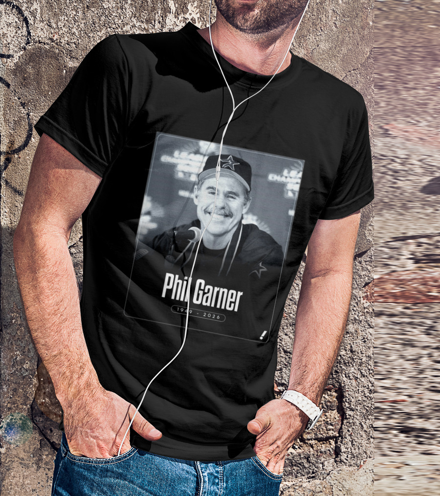Phil Garner 1949 2026 Pittsburgh Pirates Memoriam T-Shirt