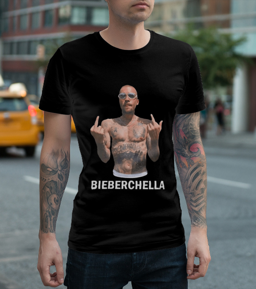 Justin Bieber Bieberchella Tattoo T-Shirt