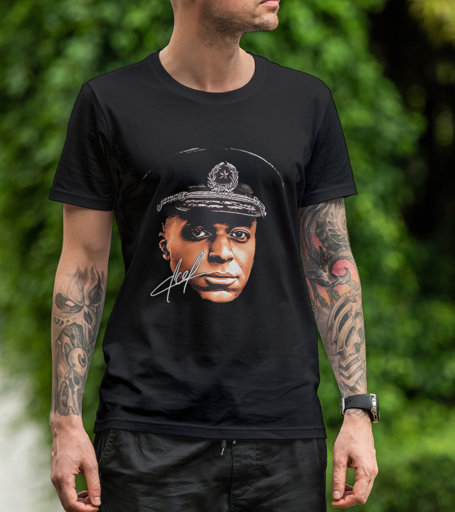 Kylian Mbappe El Dictator Big Head Military Cap T-Shirt