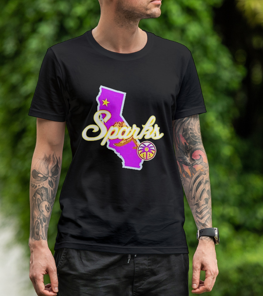 Los Angeles Sparks Hometown 2026 WNBA Draft New Era T-Shirt