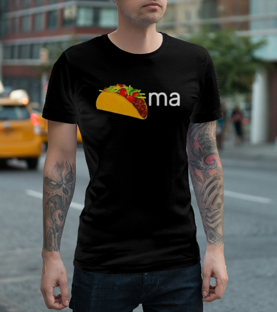 Tacoma Taco Graphic Text Food Pun Mexican Cuisine Humor Trend T-Shirt